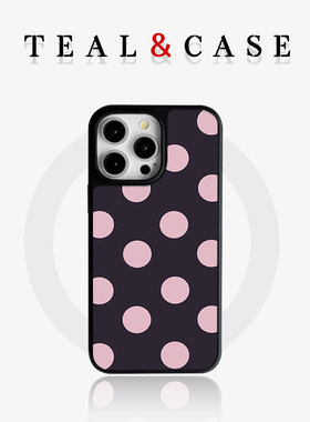 【TEAL】磨砂磁吸晶瓷手机壳复古风古早风千禧风巴洛克复古格纹条纹适用于苹果12iphone16promax15plus13pro