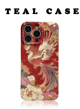 新中式国风原创图案手机壳适用苹果16promaxiphoneOPPORENO10PROFINDX5PRO荣耀MAGIC4PROVIVOX200IQOONEO6