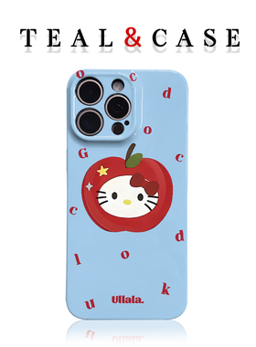 蓝色苹果凯特菲林手机壳亮面适用苹果16promaxiphoneOPPORENO10PROFINDX5PRO荣耀MAGIC4PROVIVOX200IQOONEO6