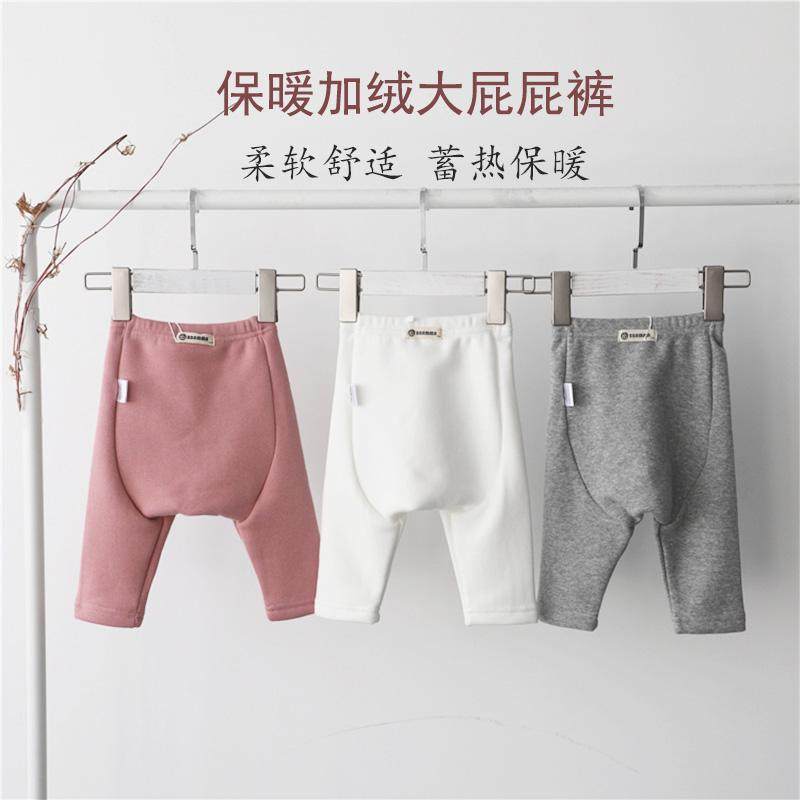 秋冬韩版婴幼儿大屁屁裤加绒加厚打底裤0-2岁宝宝加绒保暖裤外穿,童装/婴儿装/亲子装,裤子,淘宝优惠券,粉丝福利购,淘宝优惠卷