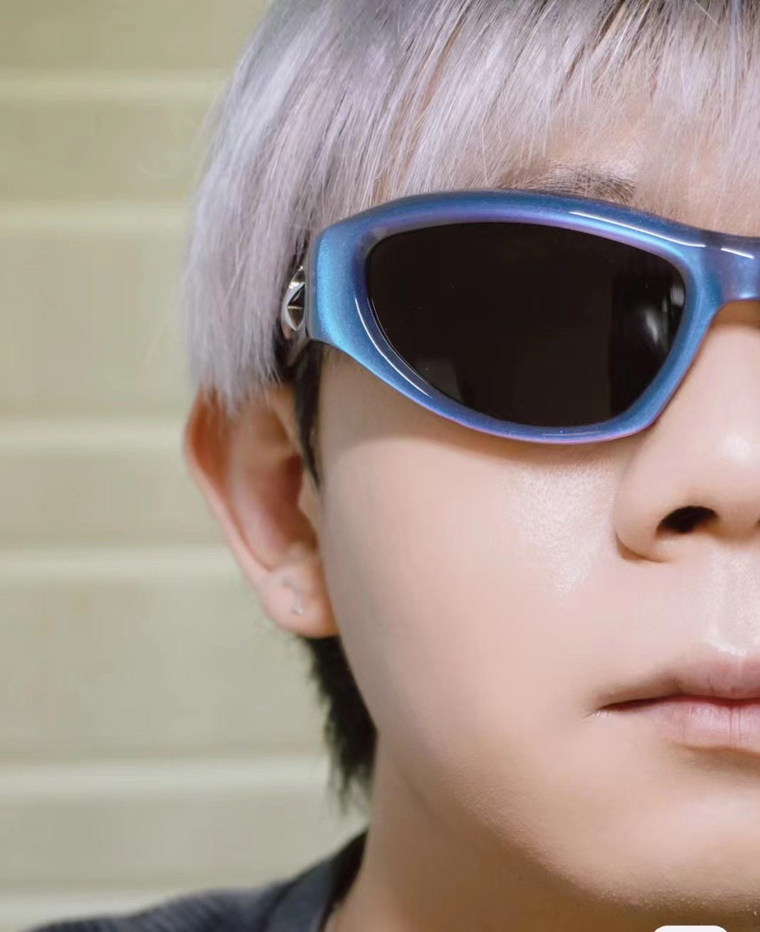 韩版粉色猫眼墨镜男女防紫外线太阳镜小框驾驶蛤蟆镜街拍太阳眼镜