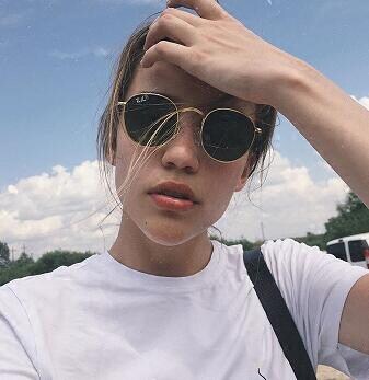 欢乐颂王子文ins同款墨镜花儿与少年前卫情侣简约何穗太阳眼镜