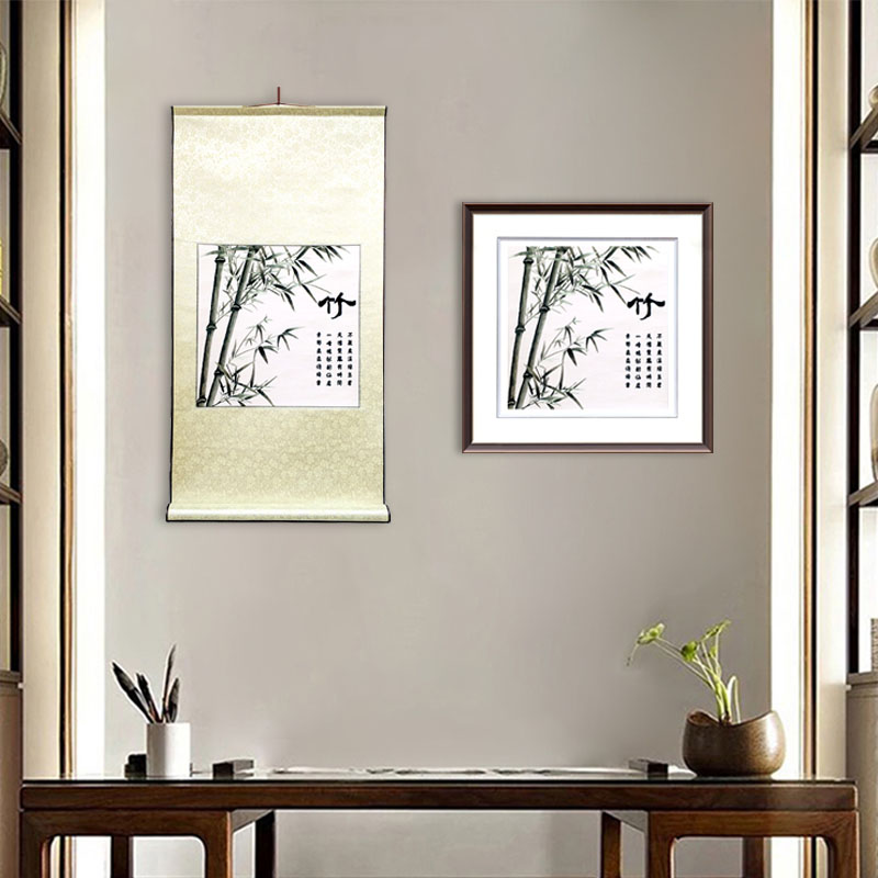 锐意湘绣礼品手工刺绣客厅成品挂画新中式装饰湖南特色搬新家礼物