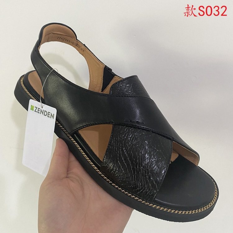 外贸出口俄罗斯女凉鞋平底凉鞋36-41码纯色露趾扣带日常低跟,女鞋,时装凉鞋,淘宝优惠券,粉丝福利购,淘宝优惠卷