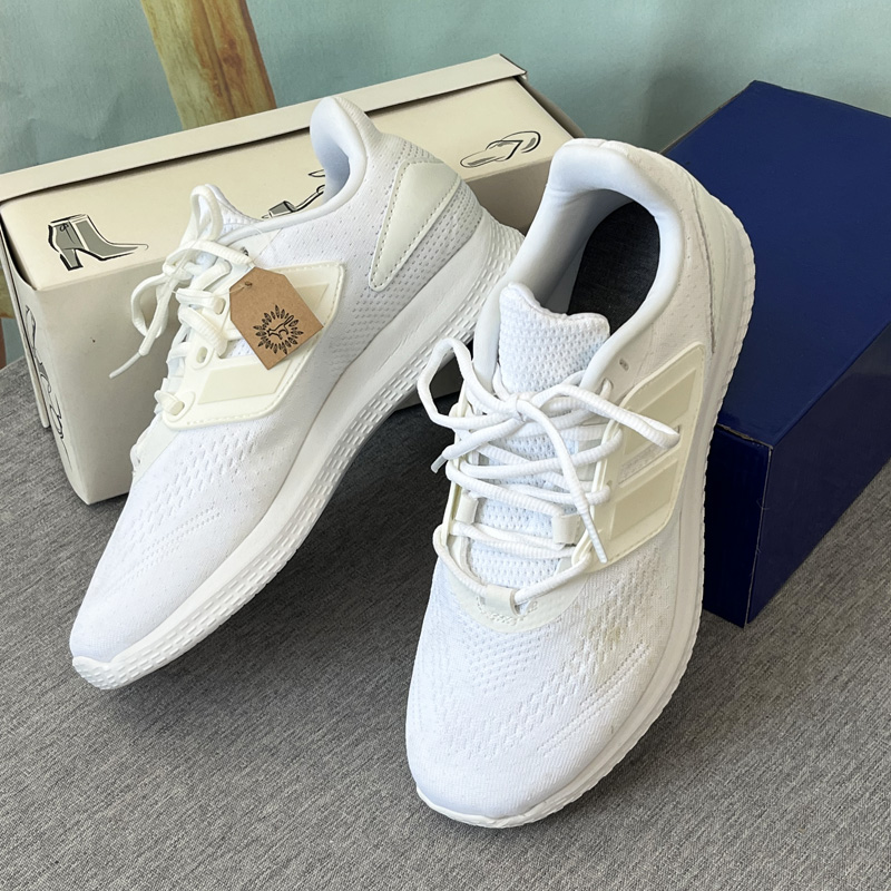 大码男白色运动休闲鞋43-45码
