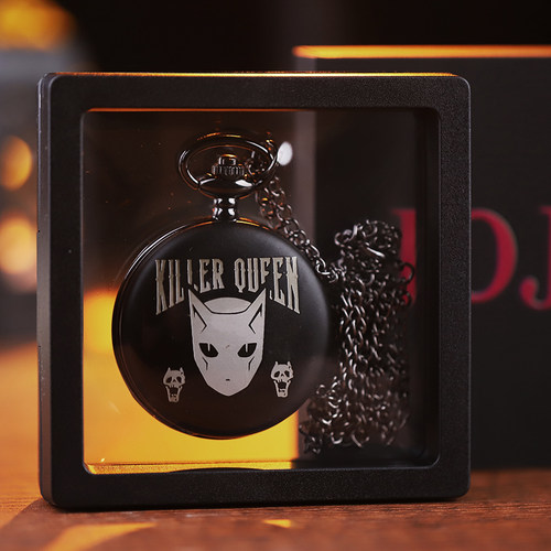 JOJO吉良吉影翻盖怀表吊坠周边