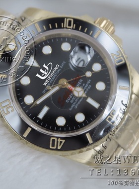 威之星 潜航者116618LN-97208腕表自动机械表全金全钢男手表RX-28