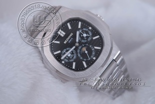 包邮 001自动机械表全钢男手表PP 威之星 运动优雅腕表5740