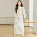 温柔气质长裙 早秋新款 新中式 国风日常可穿改良旗袍连衣裙巨好看