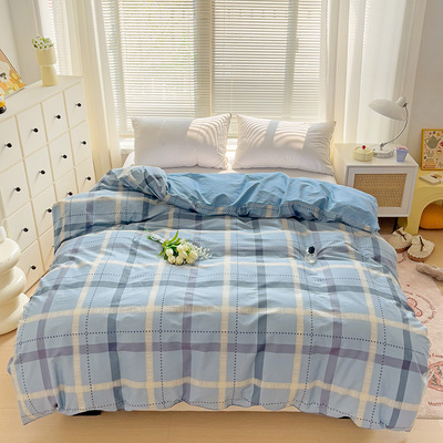 定做A类纯棉230x250被套单件定制全棉双人被罩150x210x230单人被