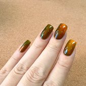 俄罗斯田园猫 猫三两只6ml猫眼指甲油偏光磁性猫眼显白免烤