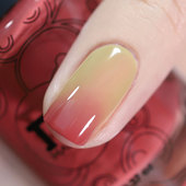 俄罗斯田园猫Masura1301 1325 3.5ml指甲油温变亮片显白免烤树莓