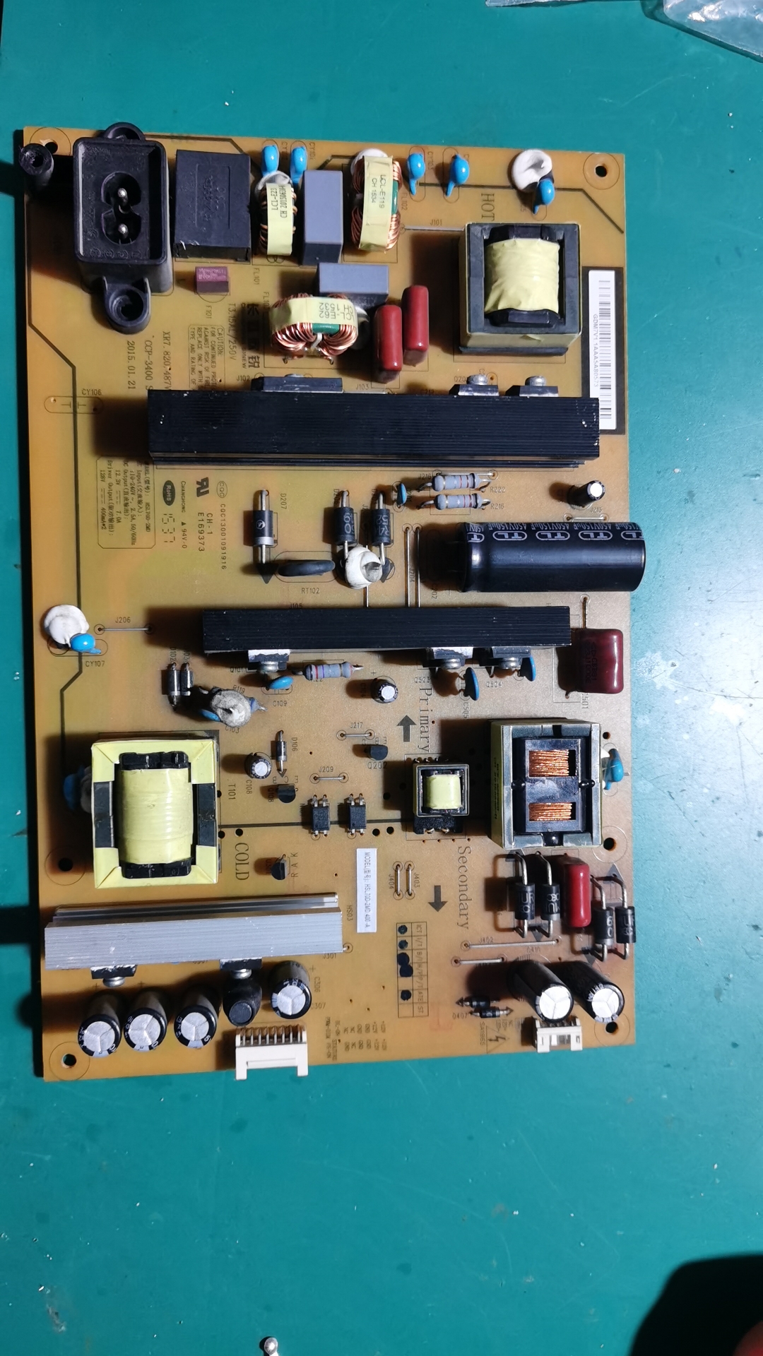 55N1电源板HSL70D-2MD 400-A XR7.820.487V1.1