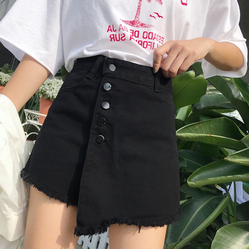 Å£×ж̿ãÅ®¸ßÑüÏÄ×°2018п°æbf²»¹æÔòÆ´½Ó¿ª²æA×ÖÀ«½Å¿ãȹ¿ã