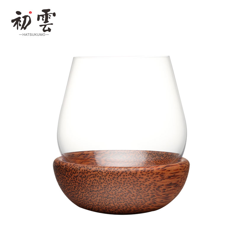 C木村超薄酒杯不倒翁水晶玻璃