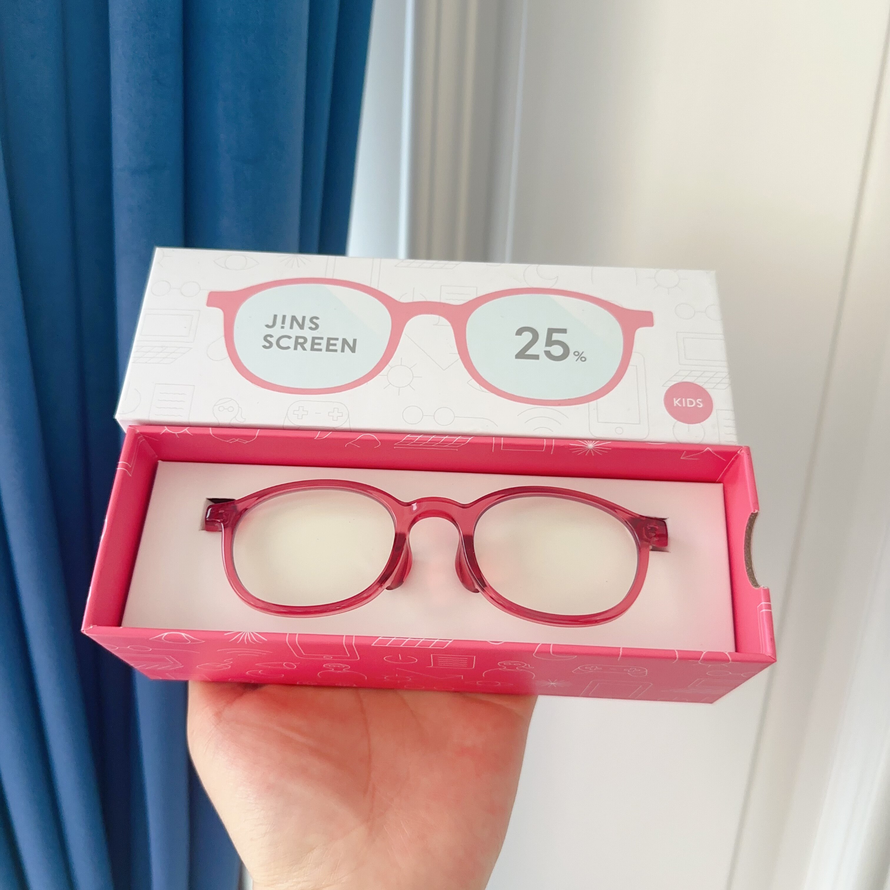 特价现货 日本jins儿童防蓝光防辐射近视眼镜电脑护目镜护眼