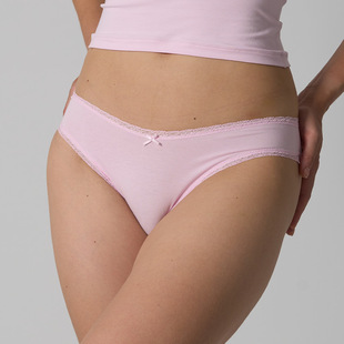 LIGHTWEIGHT COTTON LACE UNDERWEAR 蕾丝纯棉三角裤包臀内裤女