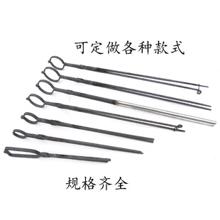 锻打狗夹抓狗钳子加长定制铁钳夹子多功能安防捉套狗神器手持工具