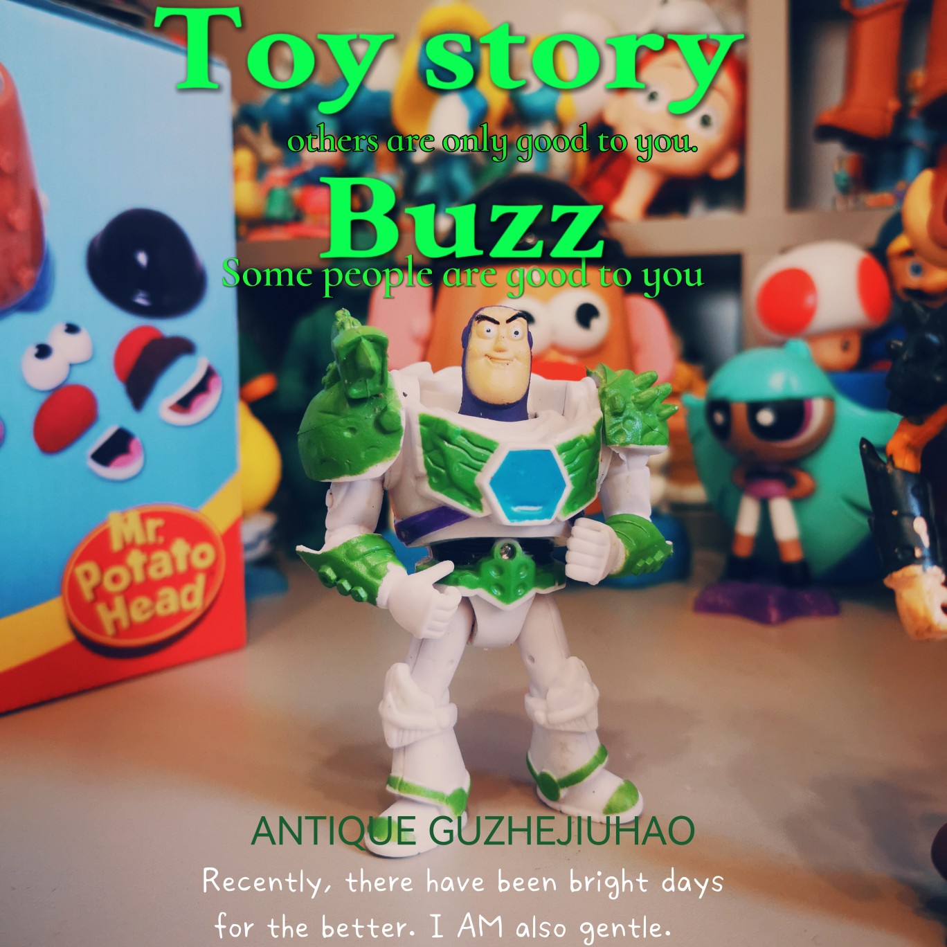 福利！玩具总动员巴斯光年手办玩具公仔摆件人偶模型散货有瑕疵