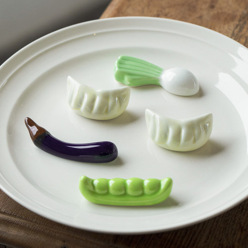 曼叙家用陶瓷果蔬筷子架