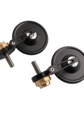 适用于凯旋Bobber复古风手把后视镜 摩托车后视镜专用 圆形反光镜