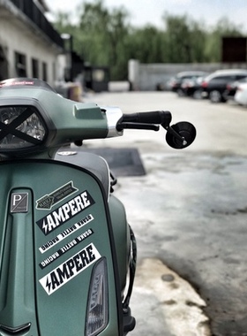 RA RoyalAlloy GP200手把后视镜 PRIMAVERA150复古反光镜