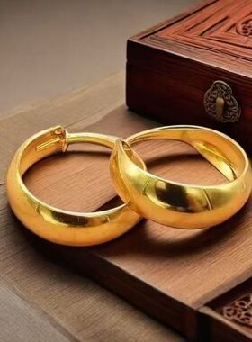 光面宽耳环吊坠耳饰耳坠老婆