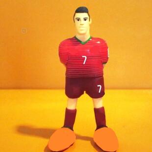 手工收藏潮玩偶公仔人偶手办模型盲盒摆件世界杯球星葡萄牙C罗12