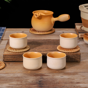 围炉煮茶品茗杯主人杯闻香茶盏茶碗功夫茶杯氛围围聚烤奶茶罐套装