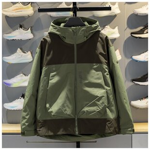 李宁男子运动风衣2025冬季新款反伍保暖防泼水三合一外套AWBV105