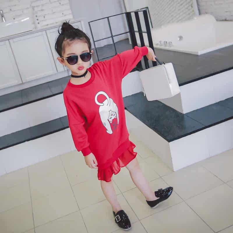 Robe enfant en mélange - Ref 2045051 Image 5