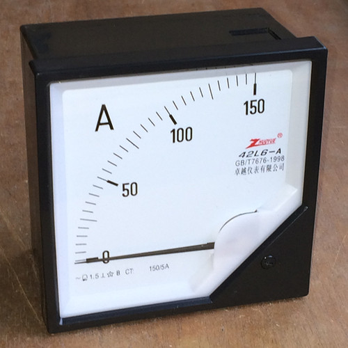 卓越 标准优质电流表 交流指针表 42L6-A 150A 150/5 限时特价