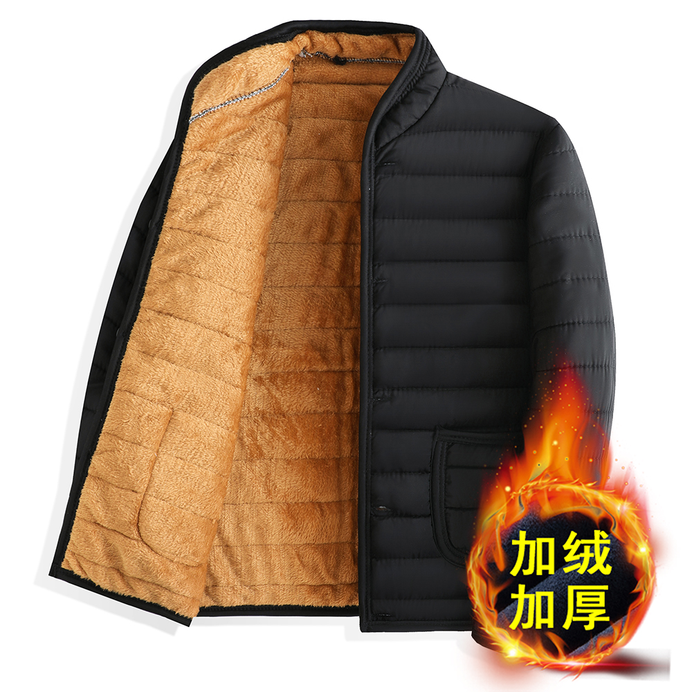 不起球不褪色不变形加绒加厚棉衣