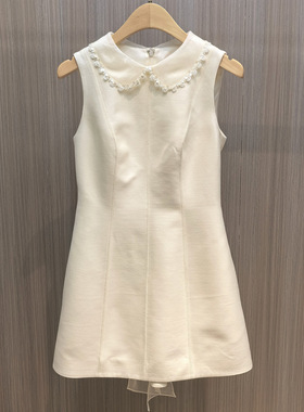 现货深圳南油货源2026春季新款新款蝴蝶结荷叶边无袖背心连衣裙