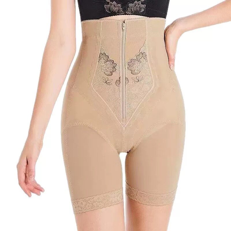 2025超薄【超高腰三分】收腹提臀裤强力收小肚子女士塑身美体塑裤