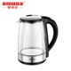 欧美达迷彩玻璃电热水壶1.8L