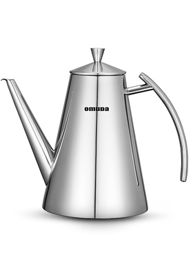 欧美达家用油壶304不锈钢长嘴防漏油瓶欧式调料壶调味瓶