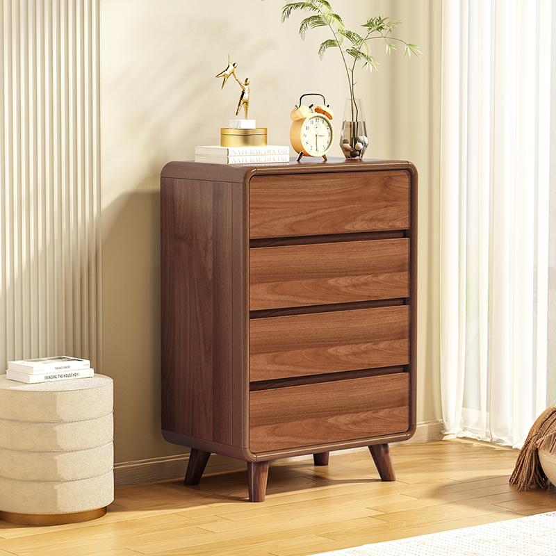 威宏晟新中式五斗柜卧室收纳柜