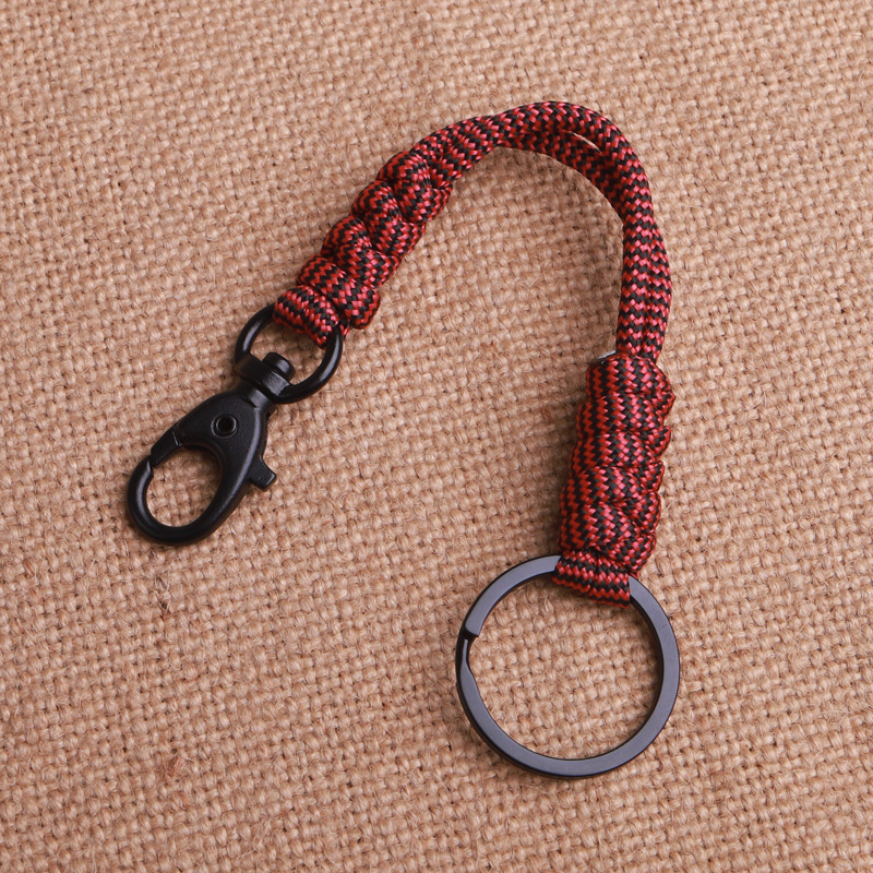 伞绳编制钥匙扣老人挂腰防丢绳