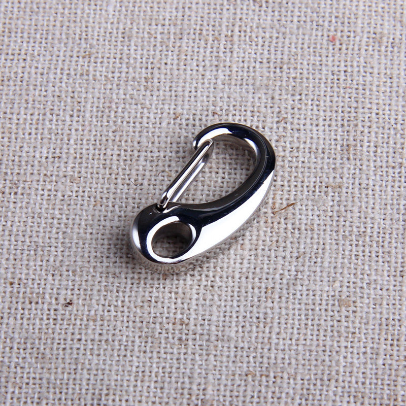 精品304不锈钢 高品质手工抛光迷你龙虾扣虾公扣16/19/21/26/32mm