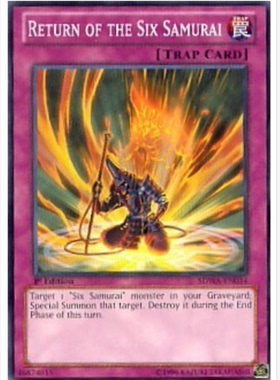 广州童梦正版英文游戏王卡组SDWA六武群雄散卡六武众推参 N