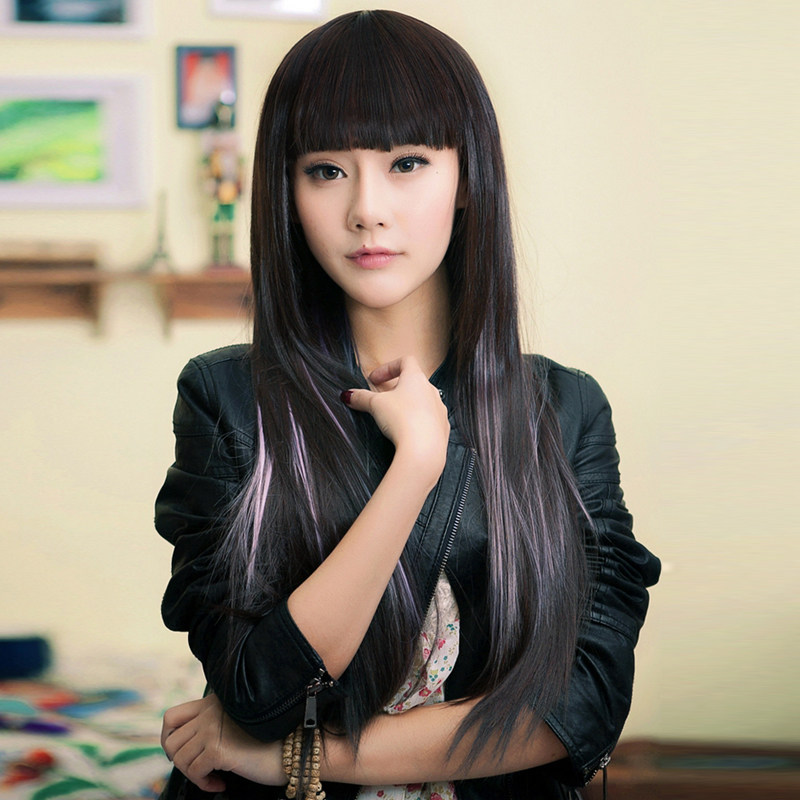 Perruque Long cheveux raides - Ref 2612990 Image 3