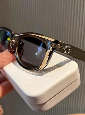 英国 Cherry Koko橄榄绿猫眼墨镜女显小脸凹造型遮阳街拍太阳眼镜