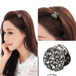 亮闪钻石小发夹小巧精致头顶抓夹刘海卡夹子头饰顶夹发饰女碎发卡