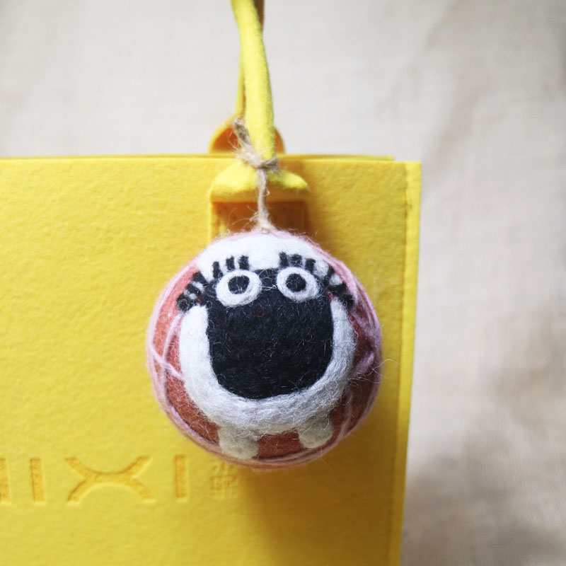 尼泊尔手工羊毛毡挂件