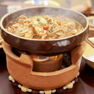 湖南土钵粗陶钵土碗耐烧炖钵湘菜馆农家钵子酒精炉小火锅老式怀旧