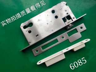 断桥铝双活双快锁体4585/6085恒大 肯德基铝合金型材门上提窄锁体