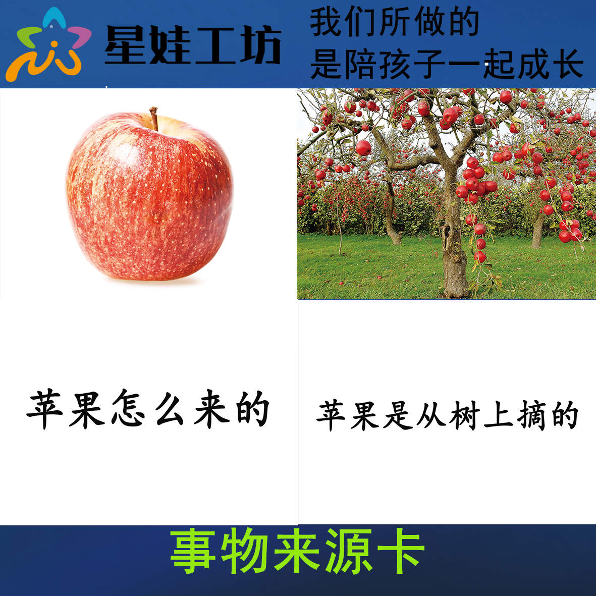 孤独症康复训练教材卡片