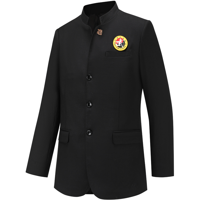 新款武术男士散打套路裁判服套装