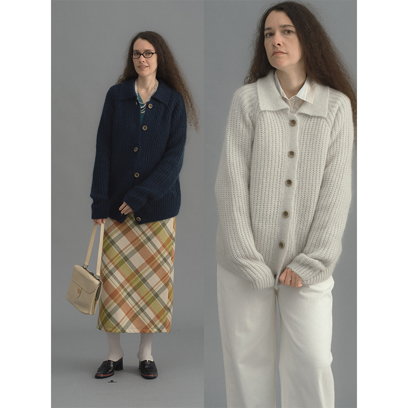 CycleDocument马海毛开衫毛衣